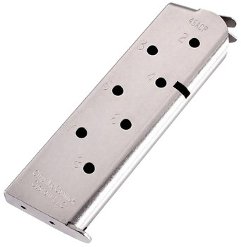 CMC Products 14110 Match Grade  Stainless Steel Detachable 8rd 45 ACP for 1911 Government UPC: 705263141100