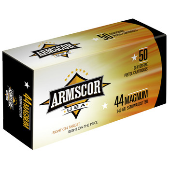 ARMSCOR 44MAG 240GR SWC 50/400 UPC: 812285021720