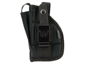 Bulldog FSN19C Extreme Belt Black Nylon Belt Loop/Clip Fits Ruger LC9 Fits 2.50-3.75" Barrel Ambidextrous