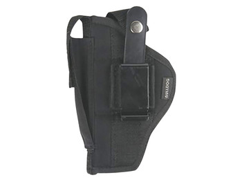 Bulldog FSN30 Extreme OWB Black Nylon Belt Loop/Clip Fits Compact 3-3.5" Fits 3-4" Barrel Ambidextrous