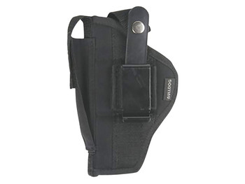 Bulldog FSN30 Extreme OWB Black Nylon Belt Loop/Clip Fits Compact 3-3.5" Fits 3-4" Barrel Ambidextrous