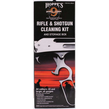 Hoppes BRUO Bench Rest Rifle  Shotgun Cleaning Kit AllCalibers UPC: 026285514490
