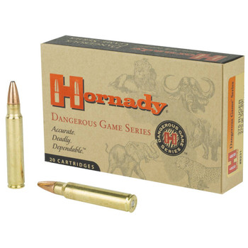 Hornady Dangerous Game Hyper Velocity Centerfire Ammunition, 375 Ruger, InterLock Spire Point Recoil Proof, 270 Grain - 20 Cartridge Box ( 20 / 1 )