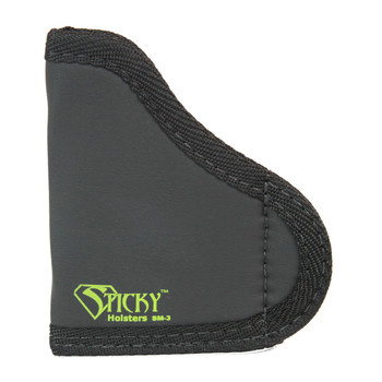 Sticky Holsters SM4 SM4  IWB Size 4 BlackGreen Latex Free Rubber Fits Taurus Curve Ambidextrous UPC: 858426004740