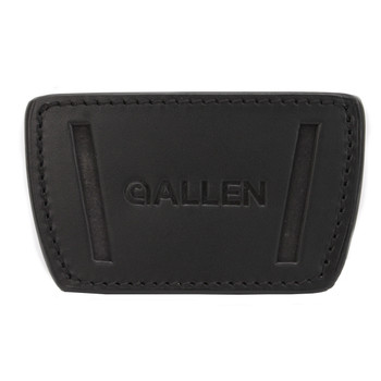 Allen 44831 Glenwood  IWBOWB Size 01 Black Leather Belt LoopClip Compatible wGlock 1719 Fits MedLarge Semi Autos Ambidextrous UPC: 026509448310
