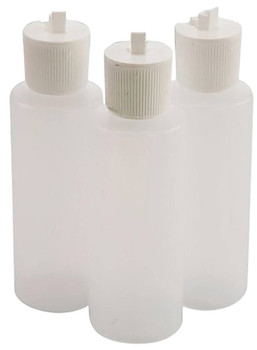 Tipton 197624 Flip Top Solvent Bottles 4 oz Plastic 3 Per Pkg UPC: 661120976240