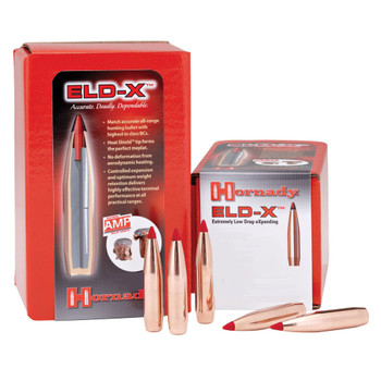 Hornady 2841 ELDX  7mm .284 175 gr Extremely Low Drag eXpanding 100 Per Box 15 Case UPC: 090255228410