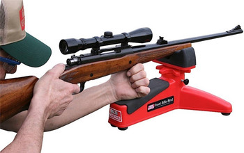 MTM CaseGard FRR30 Front Rifle Rest  Red Polymer UPC: 026057361260
