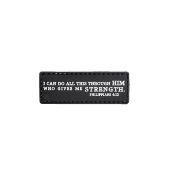 Philippians 4:13 Morale Patch UPC: 690104483030