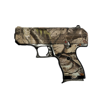 HiPoint 916WC C9  9mm Luger 81 3.50 Black Steel Barrel HydroDipped Woodland Camo Serrated Steel Slide HydroDipped Woodland Camo Polymer Frame  Grip UPC: 752334010025