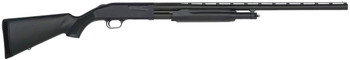 Mossberg 56420 500 All Purpose Field 12 Gauge 51 3 28 Vent Rib Barrel Matte Blued Metal Finish Dual Extractors Black Synthetic Stock Ambidextrous Safety Includes AccuSet Chokes UPC: 015813564205