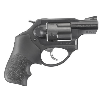 Ruger 5430 LCRx  Small Frame 38 Special P 5 Shot 1.87 Matte Black Steel Barrel Black PVD Cylinder Matte Black Aluminum Frame Black Hogue Tamer Monogrip Exposed Hammer UPC: 736676054305
