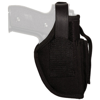 Uncle Mikes 70160 Sidekick Hip Holster IWBOWB Size 16 Black Kodra Nylon Belt Clip Fits MedLarge Semi Autos Fits 3.253.75 Barrel Ambidextrous UPC: 043699701605