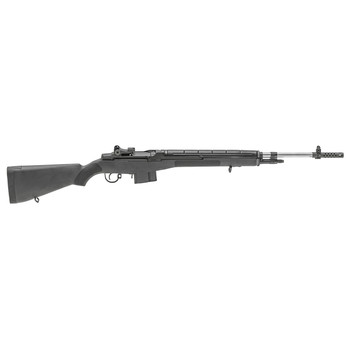 Springfield Armory MA9826C65CA M1A Loaded CA Compliant 6.5 Creedmoor 101 22 National Match Stainless Steel Barrel Black Parkerized Rec Black Synthetic Stock Right Hand UPC: 706397916985