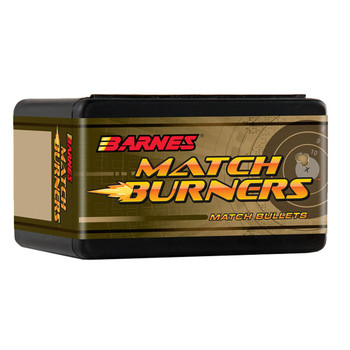 Barnes Bullets 30385 Match Burners  30 Cal .308 175 gr Match Burners Boat Tail 100 Per Box UPC: 716876308965