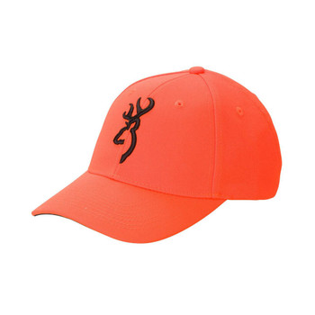BRN CAP 3D BUCKMARK BLAZE/BLK BM UPC: 023614305675