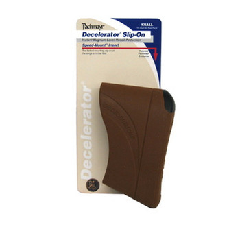 Pachmayr 04418 Decelerator Magnum Slip On Recoil Pad Small Brown Rubber UPC: 034337044185
