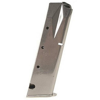 MecGar PB9215N Beretta 92  15rd Flush 9mm Luger Compatible w Beretta 92 Compatible w Beretta M9 Nickel Polymer UPC: 765595112155