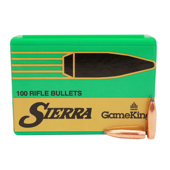Sierra 1560 GameKing  6mm .243 100 gr Spitzer Boat Tail 100 Per Box UPC: 092763015605