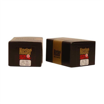 Nosler 44847 Custom Competition 45 Cal .451 185 gr Jacketed Hollow Point 250 Per Box UPC: 054041448475