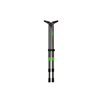 Primos 65482 Pole Cat  Shooting Stick Short Black Aluminum 1638 UPC: 010135654825