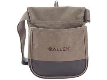 Allen 2306 Select Double Shell Carrier Tan Canvas Belt Loop/Clasp Mount