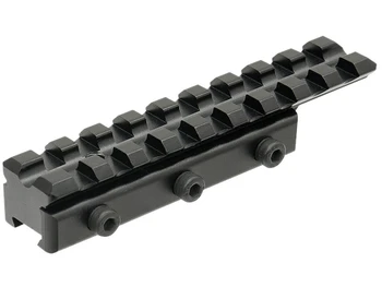 Leapers MNTPMTOWLA Picatinny Adapter Mount Matte Black Anodized Aluminum Dovetail Mount