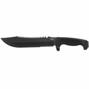 SOG JUNGLE PRIMITIVE BLACK 9.5" UPC: 729857994705