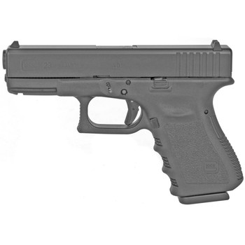 Glock PI2350201 G23 Gen3 Compact CA Compliant 40 SW 4.02 Barrel 101 Black Frame  Slide Safe Action Trigger UPC: 764503235023