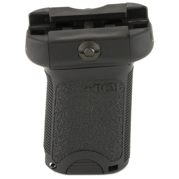 BCM VGSBLK BCMGunfighter Short Vertical Grip Made of Polymer With Black Aggressive Textured Finish with Storage Compartment for Picatinny Rail UPC: 855877004213