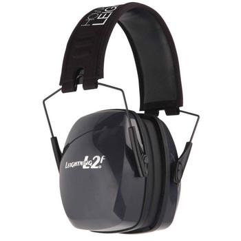Howard Leight R01525 Leightning L2F Slim Passive Muff 27 dB Over the Head GrayBlack Adult UPC: 033552015253