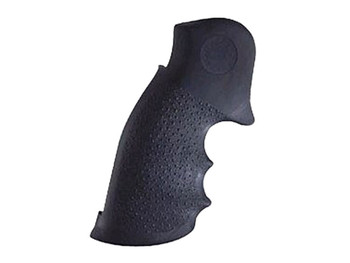 Hogue 66000 Monogrip Finger Grooves Black Rubber Fits Taurus Medium/Large Frame with Square Butt
