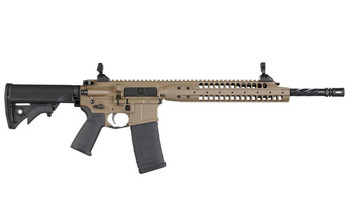 LWRC ICA5R5CK16 Individual Carbine A5 5.56x45mm NATO 16.10 301 Flat Dark Earth Cerakote Black Adjustable Stock Black Magpul MOE Grip UPC: 854026005453