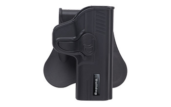 Bulldog RRSPXDS Rapid Release  OWB Black Polymer Paddle Fits Springfield XDS Right Hand UPC: 672352011173