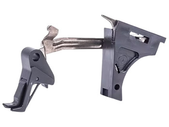 CMC Triggers 71701 Drop-In Black Flat Trigger Compatible w/Glock 17/19/26/34 Gen4