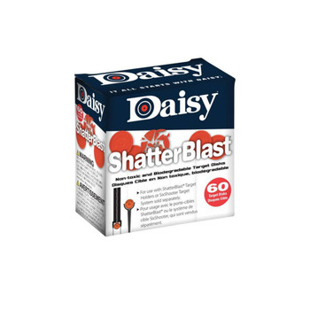 DAISY SHATTERBLAST TARGETS 60CT UPC: 039256808733