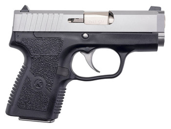 Kahr Arms CM9093N CM9 9mm Luger 6+1 3" Stainless Steel Barrel, Matte Stainless Serrated Slide, Black Polymer Frame, Black Textured Polymer Grip, Night Sights, No Safety, Right Hand