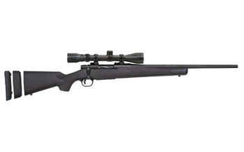 Mossberg 28027 Patriot Super Bantam 6.5 Creedmoor Caliber with 51 Capacity 20 Fluted Barrel Blued Metal Finish  Black Synthetic Stock Right Hand Youth Includes 39x40mm Scope UPC: 015813280273