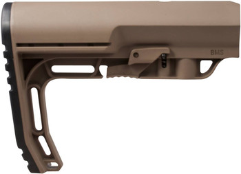 Mission First Tactical BMSSDE Battlelink Minimalist Stock Collapsible Scorched Dark Earth Synthetic for AR15 M16 M4 with Commercial Tube Tube Not Included UPC: 676315028703
