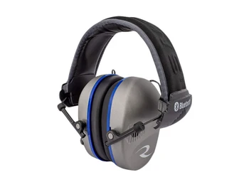 Radians R3700 R-3700 Quad Mic Electronic Muff Polymer 24 dB Over the Head Pewter/Black Adult 1 Pair