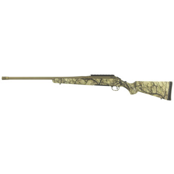 Ruger 26927 American  3006 Springfield 41 22 ThreadedMuzzle Brake Barrel With Burnt Bronze Cerakote Finish GoWild Camo IM Brush Synthetic Stock Flush Fit Magazine Optics Ready UPC: 736676269273