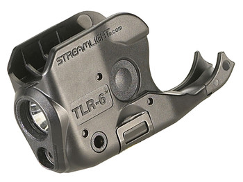 Streamlight 69276 TLR-6 Gun Light Black 100 Lumens White LED/Red Laser Kimber Micro
