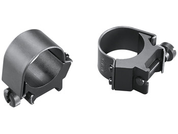 Weaver Mounts 49121 Detachable Top Mount Rings Matte Black Aluminum, 30mm, Low Quick Detach Weaver