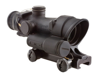 Trijicon 100190 ACOG Black Hardcoat Anodized 4x 32mm LED Illuminated Red Crosshair .223/5.56 BDC Reticle