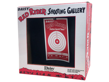 Daisy 993164-302 Red Ryder Shooting Gallery Hanging Paper Airgun Red/White