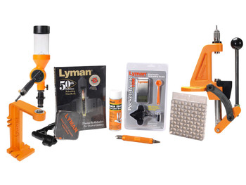 Lyman 7810350 Brass Smith Ideal Press Kit 1 Hole Cast Iron