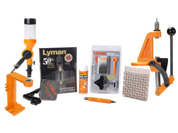 Lyman 7810350 Brass Smith Ideal Press Kit 1 Hole Cast Iron