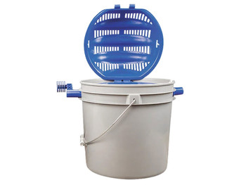 Frankford Arsenal 507565 Quick-N-Ez Rotary Sifter Kit 3.5 Gallon Gray Plastic