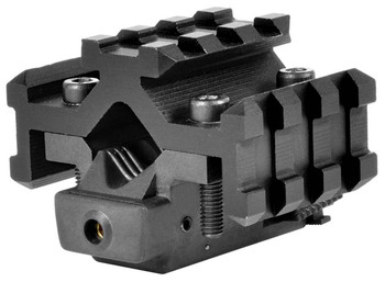 NcStar ATRLS Red Laser  5mW with 635655nM Wavelength Black Finish  TriRail Universal Barrel Mount fits most Standard Rifle Barrel Diameters UPC: 814108017033
