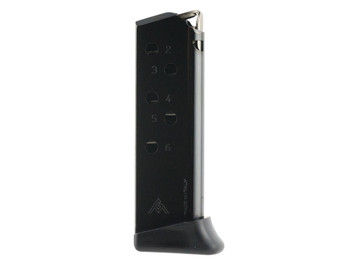 Mec-Gar MGWPPKFRB PPK 6rd 380 ACP, Blued Carbon Steel